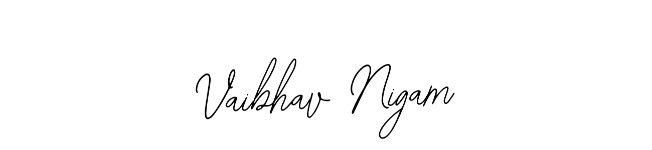 It looks lik you need a new signature style for name Vaibhav Nigam. Design unique handwritten (Bearetta-2O07w) signature with our free signature maker in just a few clicks. Vaibhav Nigam signature style 12 images and pictures png