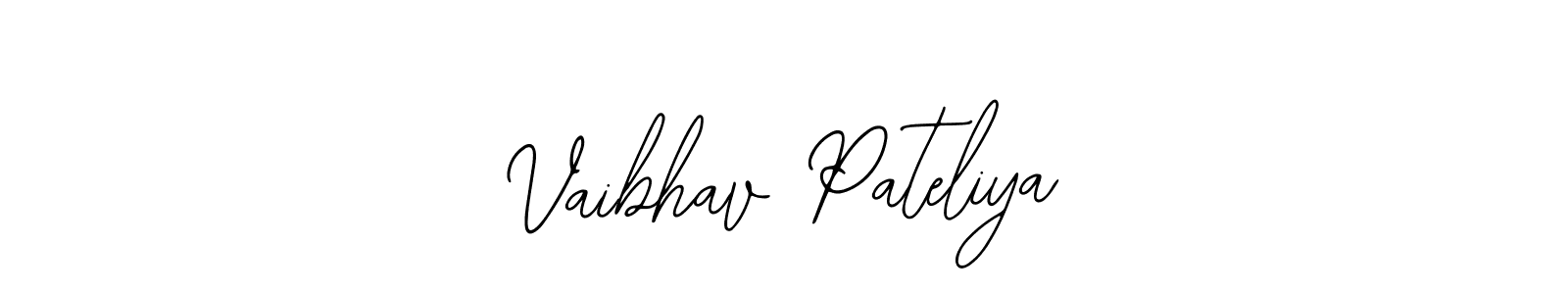 Make a beautiful signature design for name Vaibhav Pateliya. Use this online signature maker to create a handwritten signature for free. Vaibhav Pateliya signature style 12 images and pictures png