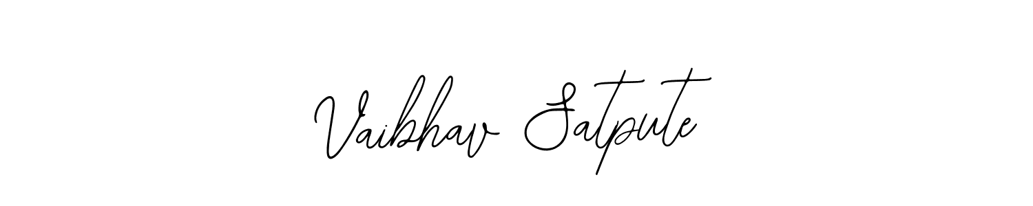 Make a beautiful signature design for name Vaibhav Satpute. With this signature (Bearetta-2O07w) style, you can create a handwritten signature for free. Vaibhav Satpute signature style 12 images and pictures png