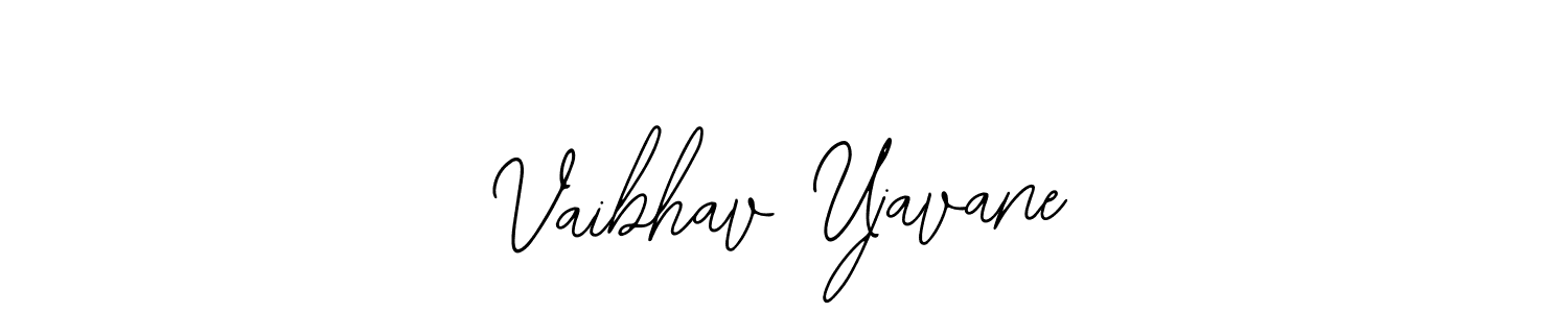 Make a beautiful signature design for name Vaibhav Ujavane. Use this online signature maker to create a handwritten signature for free. Vaibhav Ujavane signature style 12 images and pictures png