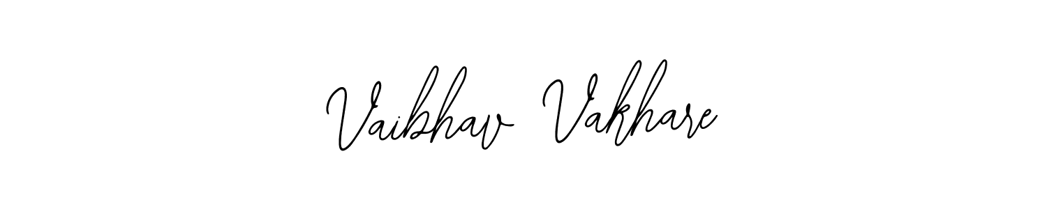 How to make Vaibhav Vakhare signature? Bearetta-2O07w is a professional autograph style. Create handwritten signature for Vaibhav Vakhare name. Vaibhav Vakhare signature style 12 images and pictures png
