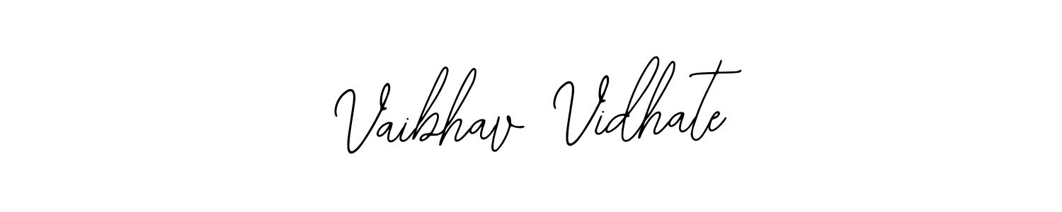 Make a short Vaibhav Vidhate signature style. Manage your documents anywhere anytime using Bearetta-2O07w. Create and add eSignatures, submit forms, share and send files easily. Vaibhav Vidhate signature style 12 images and pictures png