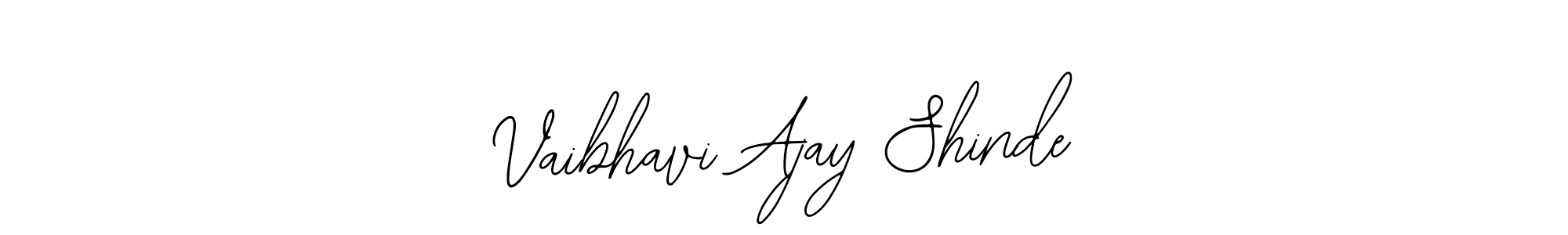 Design your own signature with our free online signature maker. With this signature software, you can create a handwritten (Bearetta-2O07w) signature for name Vaibhavi Ajay Shinde. Vaibhavi Ajay Shinde signature style 12 images and pictures png
