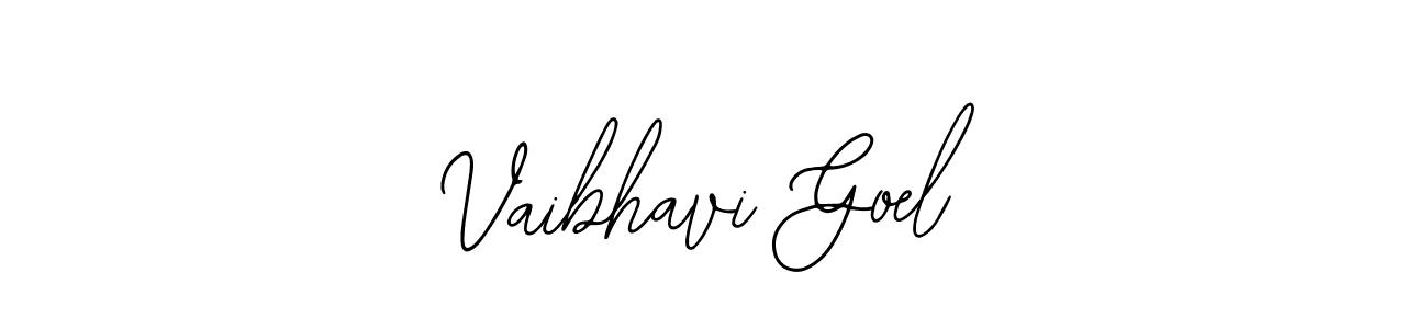 Vaibhavi Goel stylish signature style. Best Handwritten Sign (Bearetta-2O07w) for my name. Handwritten Signature Collection Ideas for my name Vaibhavi Goel. Vaibhavi Goel signature style 12 images and pictures png