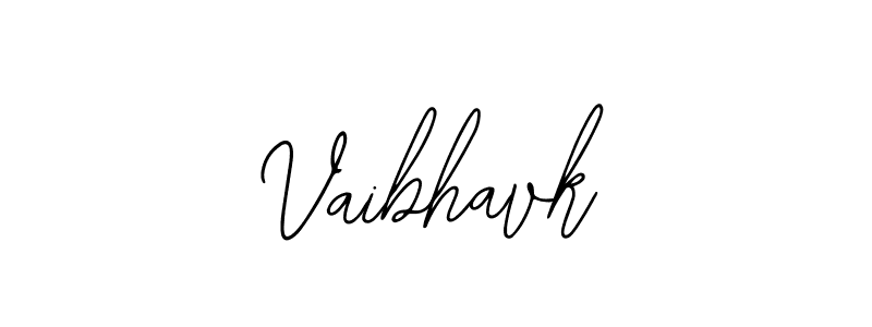 It looks lik you need a new signature style for name Vaibhavk. Design unique handwritten (Bearetta-2O07w) signature with our free signature maker in just a few clicks. Vaibhavk signature style 12 images and pictures png