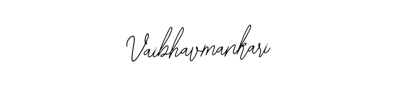 Also You can easily find your signature by using the search form. We will create Vaibhavmankari name handwritten signature images for you free of cost using Bearetta-2O07w sign style. Vaibhavmankari signature style 12 images and pictures png