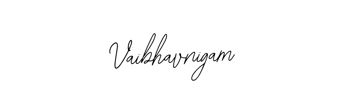 Also we have Vaibhavnigam name is the best signature style. Create professional handwritten signature collection using Bearetta-2O07w autograph style. Vaibhavnigam signature style 12 images and pictures png