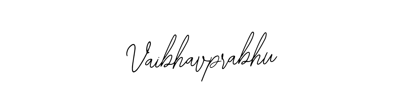 Vaibhavprabhu stylish signature style. Best Handwritten Sign (Bearetta-2O07w) for my name. Handwritten Signature Collection Ideas for my name Vaibhavprabhu. Vaibhavprabhu signature style 12 images and pictures png