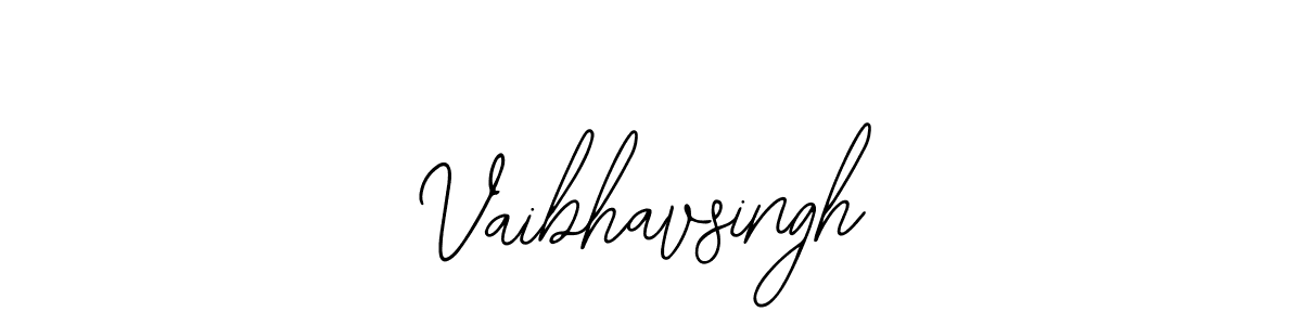 You should practise on your own different ways (Bearetta-2O07w) to write your name (Vaibhavsingh) in signature. don't let someone else do it for you. Vaibhavsingh signature style 12 images and pictures png