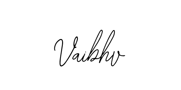 You should practise on your own different ways (Bearetta-2O07w) to write your name (Vaibhv) in signature. don't let someone else do it for you. Vaibhv signature style 12 images and pictures png