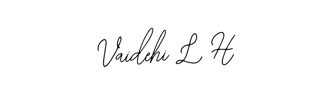 Best and Professional Signature Style for Vaidehi L H. Bearetta-2O07w Best Signature Style Collection. Vaidehi L H signature style 12 images and pictures png