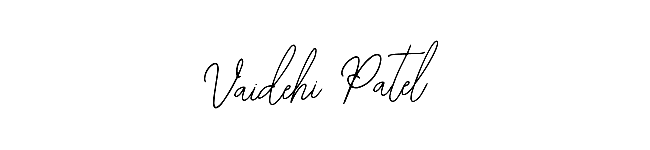 Similarly Bearetta-2O07w is the best handwritten signature design. Signature creator online .You can use it as an online autograph creator for name Vaidehi Patel. Vaidehi Patel signature style 12 images and pictures png