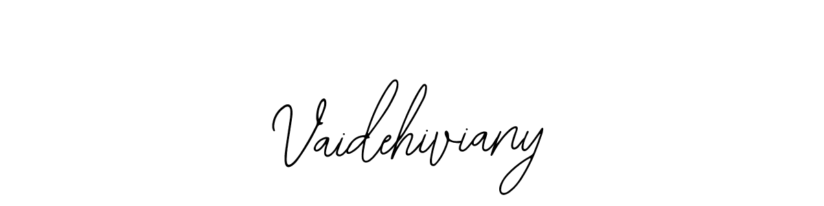 This is the best signature style for the Vaidehiviany name. Also you like these signature font (Bearetta-2O07w). Mix name signature. Vaidehiviany signature style 12 images and pictures png