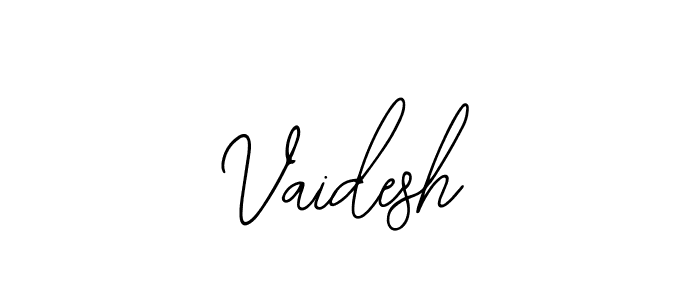 Also You can easily find your signature by using the search form. We will create Vaidesh name handwritten signature images for you free of cost using Bearetta-2O07w sign style. Vaidesh signature style 12 images and pictures png