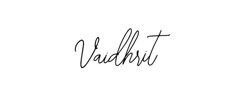 if you are searching for the best signature style for your name Vaidhrit. so please give up your signature search. here we have designed multiple signature styles  using Bearetta-2O07w. Vaidhrit signature style 12 images and pictures png