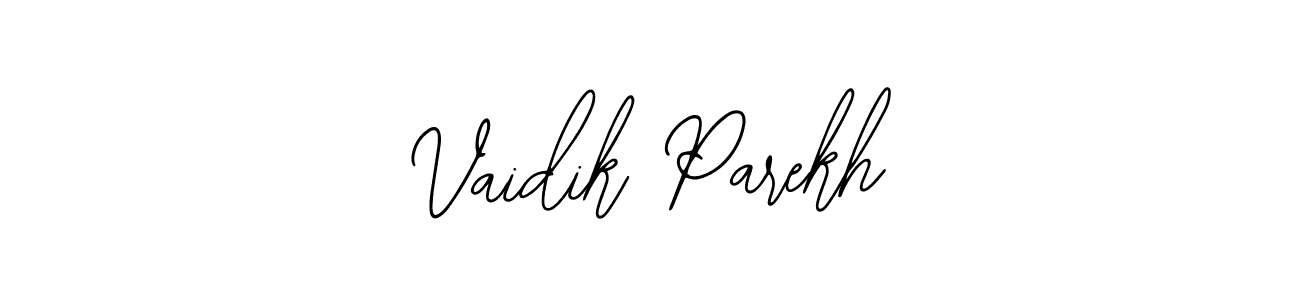 Once you've used our free online signature maker to create your best signature Bearetta-2O07w style, it's time to enjoy all of the benefits that Vaidik Parekh name signing documents. Vaidik Parekh signature style 12 images and pictures png