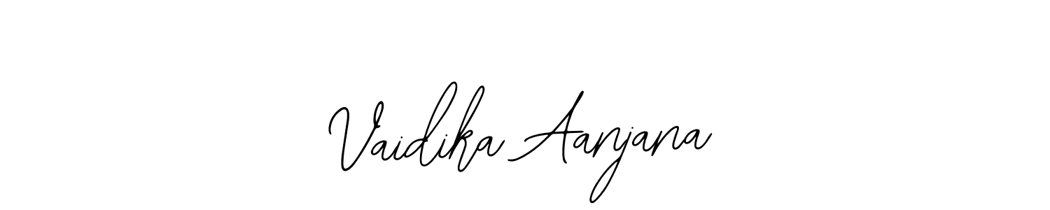 It looks lik you need a new signature style for name Vaidika Aanjana. Design unique handwritten (Bearetta-2O07w) signature with our free signature maker in just a few clicks. Vaidika Aanjana signature style 12 images and pictures png