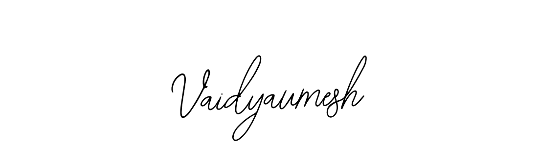 You should practise on your own different ways (Bearetta-2O07w) to write your name (Vaidyaumesh) in signature. don't let someone else do it for you. Vaidyaumesh signature style 12 images and pictures png