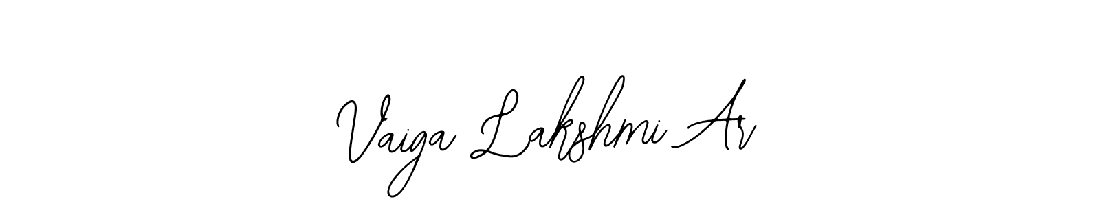 Make a beautiful signature design for name Vaiga Lakshmi Ar. Use this online signature maker to create a handwritten signature for free. Vaiga Lakshmi Ar signature style 12 images and pictures png