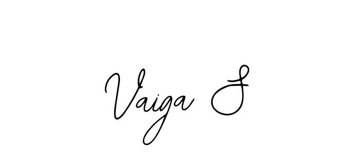 How to Draw Vaiga S signature style? Bearetta-2O07w is a latest design signature styles for name Vaiga S. Vaiga S signature style 12 images and pictures png
