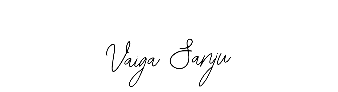 This is the best signature style for the Vaiga Sanju name. Also you like these signature font (Bearetta-2O07w). Mix name signature. Vaiga Sanju signature style 12 images and pictures png