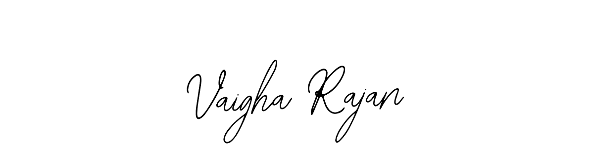 The best way (Bearetta-2O07w) to make a short signature is to pick only two or three words in your name. The name Vaigha Rajan include a total of six letters. For converting this name. Vaigha Rajan signature style 12 images and pictures png
