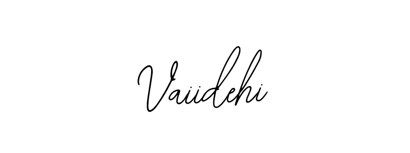 if you are searching for the best signature style for your name Vaiidehi. so please give up your signature search. here we have designed multiple signature styles  using Bearetta-2O07w. Vaiidehi signature style 12 images and pictures png