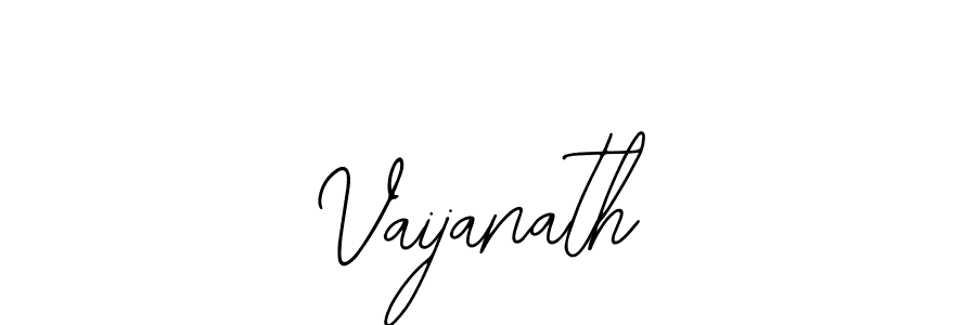 How to make Vaijanath signature? Bearetta-2O07w is a professional autograph style. Create handwritten signature for Vaijanath name. Vaijanath signature style 12 images and pictures png