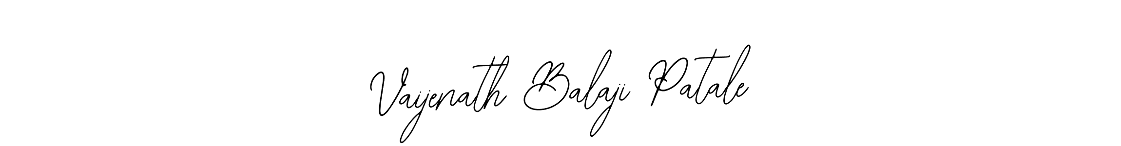 Also You can easily find your signature by using the search form. We will create Vaijenath Balaji Patale name handwritten signature images for you free of cost using Bearetta-2O07w sign style. Vaijenath Balaji Patale signature style 12 images and pictures png