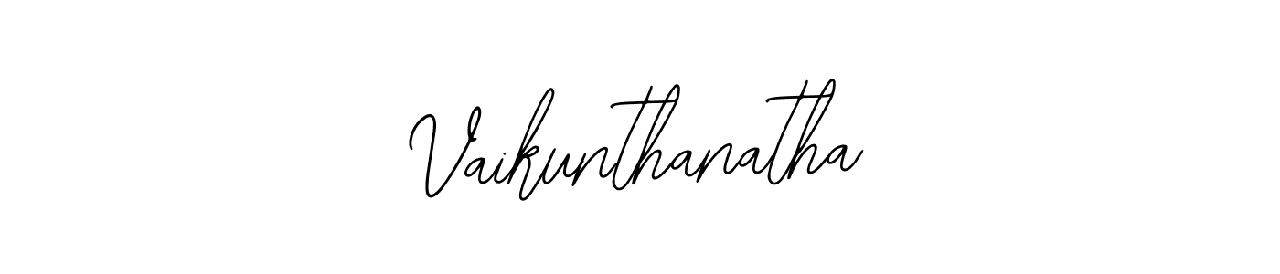 How to Draw Vaikunthanatha signature style? Bearetta-2O07w is a latest design signature styles for name Vaikunthanatha. Vaikunthanatha signature style 12 images and pictures png
