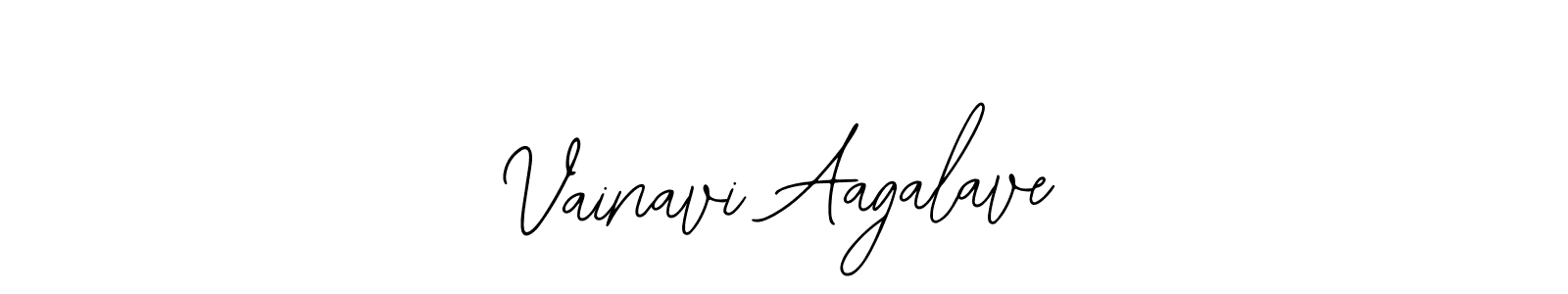 Design your own signature with our free online signature maker. With this signature software, you can create a handwritten (Bearetta-2O07w) signature for name Vainavi Aagalave. Vainavi Aagalave signature style 12 images and pictures png