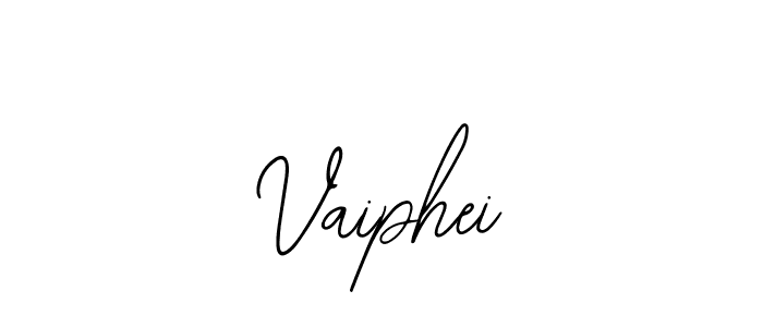 Use a signature maker to create a handwritten signature online. With this signature software, you can design (Bearetta-2O07w) your own signature for name Vaiphei. Vaiphei signature style 12 images and pictures png