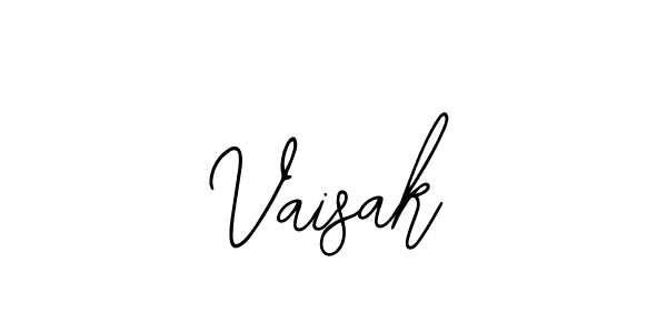 if you are searching for the best signature style for your name Vaisak. so please give up your signature search. here we have designed multiple signature styles  using Bearetta-2O07w. Vaisak signature style 12 images and pictures png