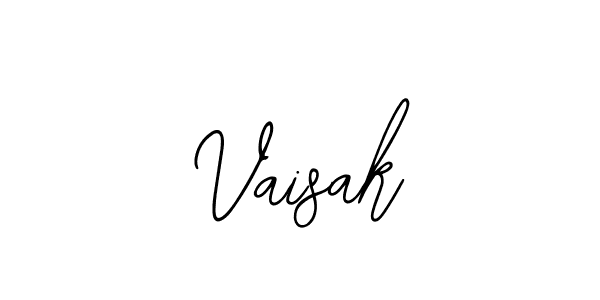 if you are searching for the best signature style for your name Vaisak. so please give up your signature search. here we have designed multiple signature styles  using Bearetta-2O07w. Vaisak signature style 12 images and pictures png