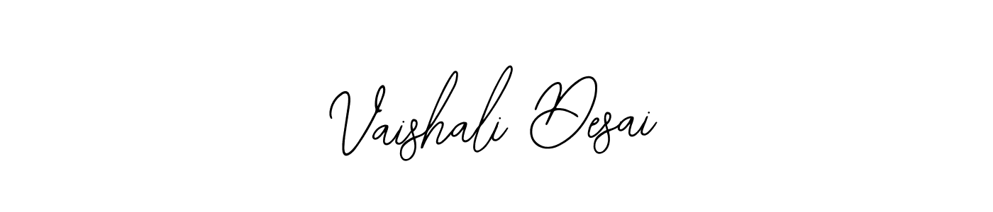 Use a signature maker to create a handwritten signature online. With this signature software, you can design (Bearetta-2O07w) your own signature for name Vaishali Desai. Vaishali Desai signature style 12 images and pictures png