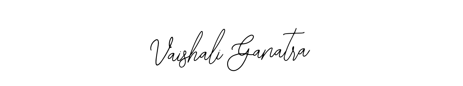 How to make Vaishali Ganatra signature? Bearetta-2O07w is a professional autograph style. Create handwritten signature for Vaishali Ganatra name. Vaishali Ganatra signature style 12 images and pictures png