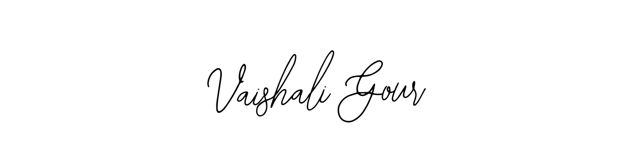 Similarly Bearetta-2O07w is the best handwritten signature design. Signature creator online .You can use it as an online autograph creator for name Vaishali Gour. Vaishali Gour signature style 12 images and pictures png
