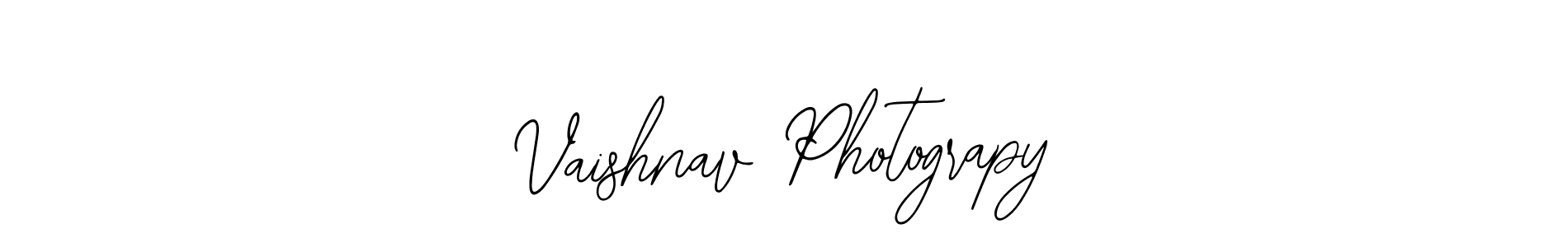 Bearetta-2O07w is a professional signature style that is perfect for those who want to add a touch of class to their signature. It is also a great choice for those who want to make their signature more unique. Get Vaishnav Photograpy name to fancy signature for free. Vaishnav Photograpy signature style 12 images and pictures png