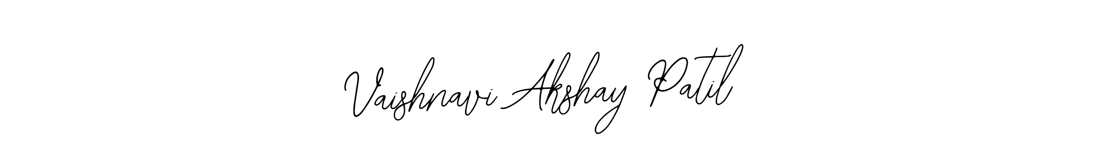 Also You can easily find your signature by using the search form. We will create Vaishnavi Akshay Patil name handwritten signature images for you free of cost using Bearetta-2O07w sign style. Vaishnavi Akshay Patil signature style 12 images and pictures png