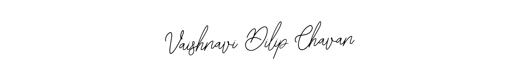 Create a beautiful signature design for name Vaishnavi Dilip Chavan. With this signature (Bearetta-2O07w) fonts, you can make a handwritten signature for free. Vaishnavi Dilip Chavan signature style 12 images and pictures png