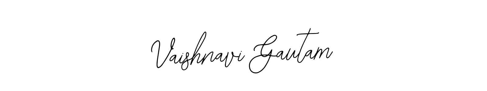 Also we have Vaishnavi Gautam name is the best signature style. Create professional handwritten signature collection using Bearetta-2O07w autograph style. Vaishnavi Gautam signature style 12 images and pictures png