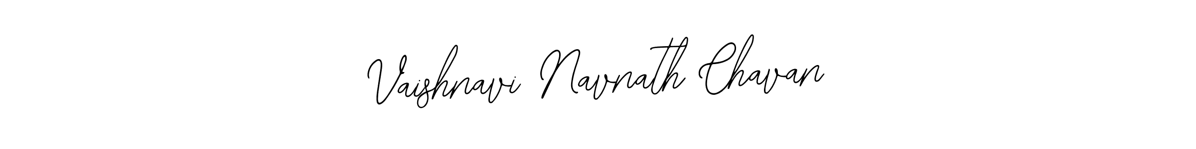 Create a beautiful signature design for name Vaishnavi Navnath Chavan. With this signature (Bearetta-2O07w) fonts, you can make a handwritten signature for free. Vaishnavi Navnath Chavan signature style 12 images and pictures png