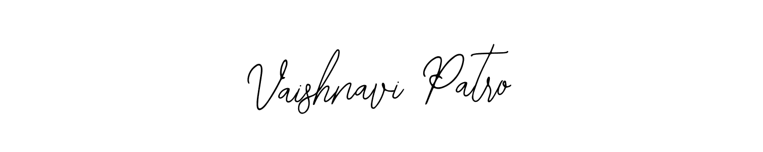 It looks lik you need a new signature style for name Vaishnavi Patro. Design unique handwritten (Bearetta-2O07w) signature with our free signature maker in just a few clicks. Vaishnavi Patro signature style 12 images and pictures png