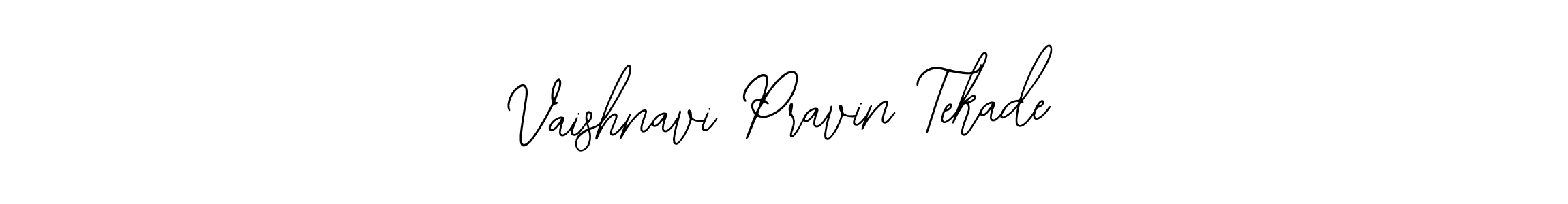 Design your own signature with our free online signature maker. With this signature software, you can create a handwritten (Bearetta-2O07w) signature for name Vaishnavi Pravin Tekade. Vaishnavi Pravin Tekade signature style 12 images and pictures png