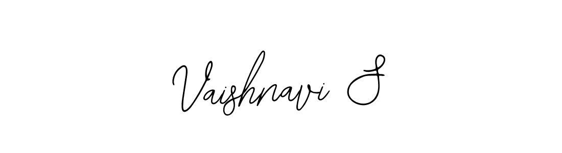 Use a signature maker to create a handwritten signature online. With this signature software, you can design (Bearetta-2O07w) your own signature for name Vaishnavi S. Vaishnavi S signature style 12 images and pictures png