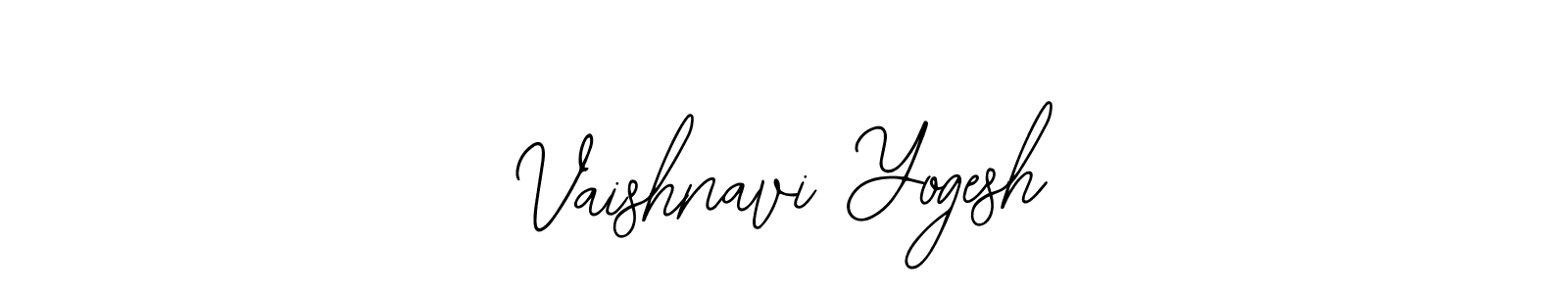 Design your own signature with our free online signature maker. With this signature software, you can create a handwritten (Bearetta-2O07w) signature for name Vaishnavi Yogesh. Vaishnavi Yogesh signature style 12 images and pictures png