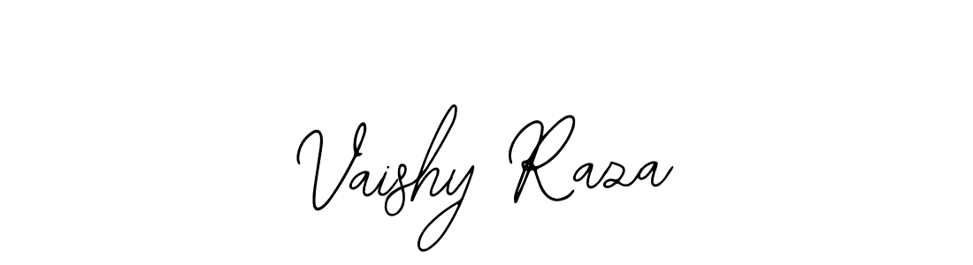 Make a beautiful signature design for name Vaishy Raza. Use this online signature maker to create a handwritten signature for free. Vaishy Raza signature style 12 images and pictures png