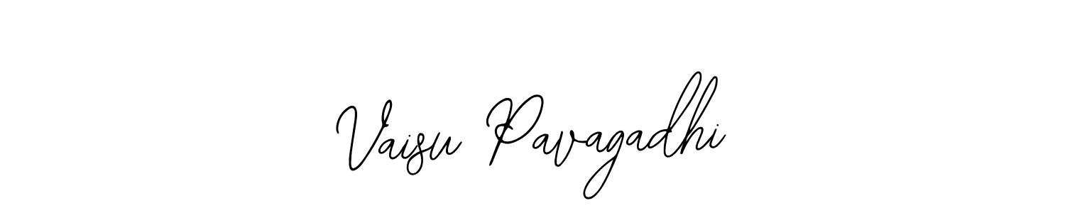 Similarly Bearetta-2O07w is the best handwritten signature design. Signature creator online .You can use it as an online autograph creator for name Vaisu Pavagadhi. Vaisu Pavagadhi signature style 12 images and pictures png