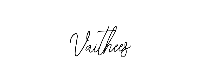 Create a beautiful signature design for name Vaithees. With this signature (Bearetta-2O07w) fonts, you can make a handwritten signature for free. Vaithees signature style 12 images and pictures png