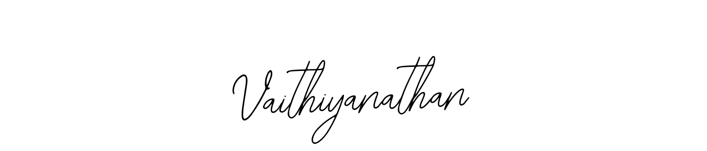 How to make Vaithiyanathan signature? Bearetta-2O07w is a professional autograph style. Create handwritten signature for Vaithiyanathan name. Vaithiyanathan signature style 12 images and pictures png